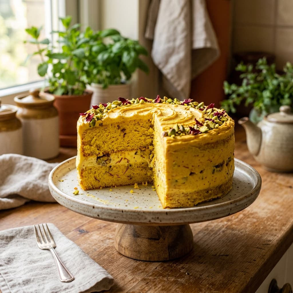 Rasmalai Fusion Cake — 100% eggless cake by Nova Cakes, Halifax & Dartmouth