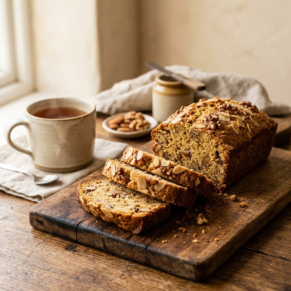 Almond & Walnut Dry Cake — handmade 100% eggless cake by Nova Cakes, Halifax & Dartmouth